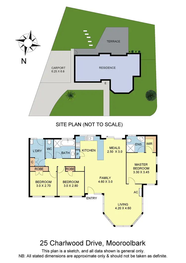 Floorplan of Homely house listing, 25 Charlwood Drive, Mooroolbark VIC 3138