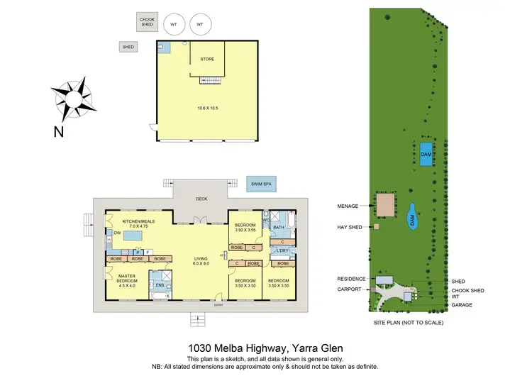 Floorplan of Homely house listing, 1030 Melba Highway, Yarra Glen VIC 3775
