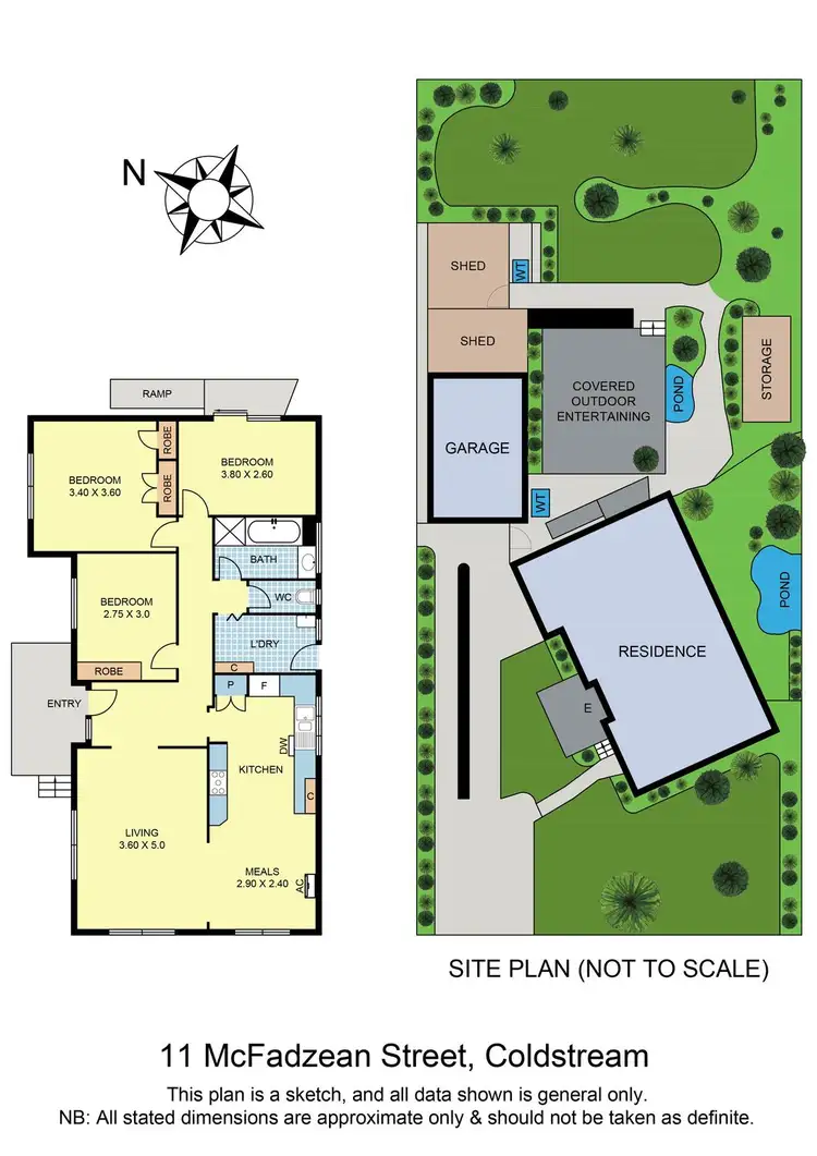 Floorplan of Homely house listing, 11 McFadzean Street, Coldstream VIC 3770