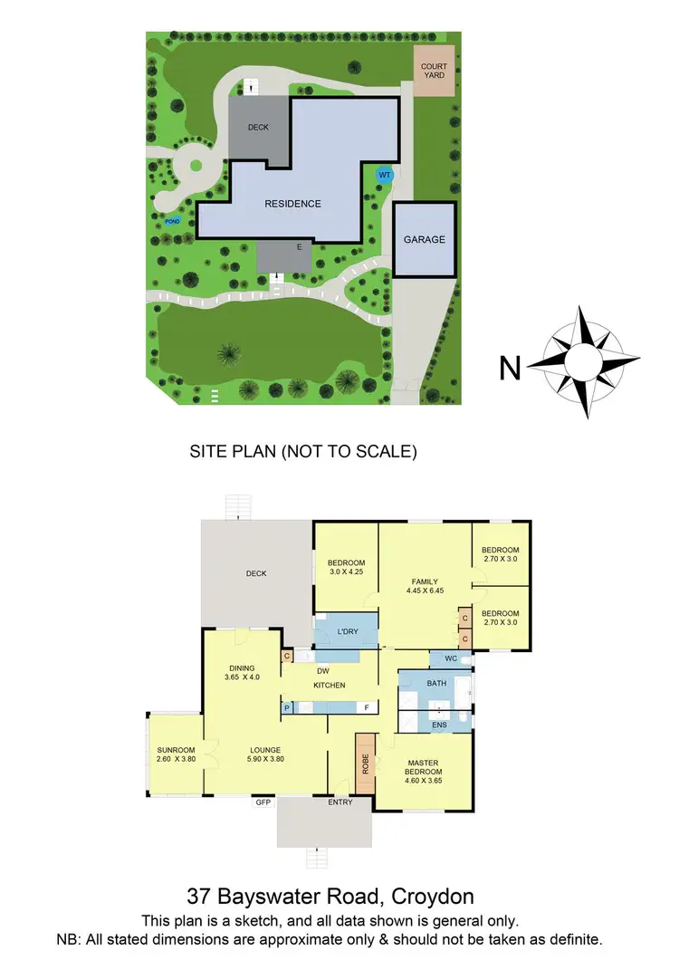 Floorplan of Homely house listing, 37 Bayswater Road, Croydon VIC 3136