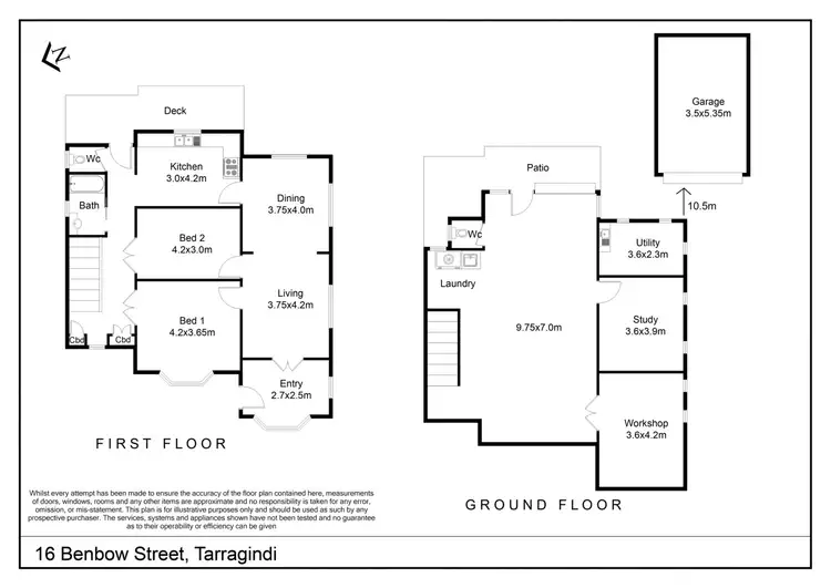 Floorplan of Homely house listing, 16 Benbow Street, Tarragindi QLD 4121