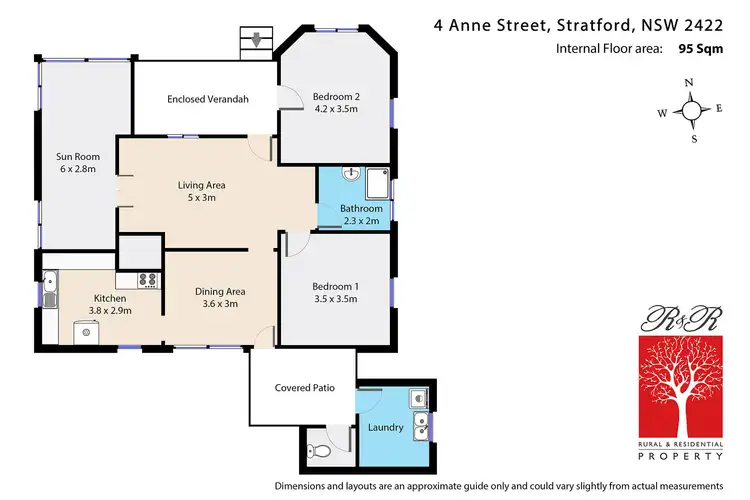 Floorplan of Homely house listing, 4 Anne Street, Stratford NSW 2422