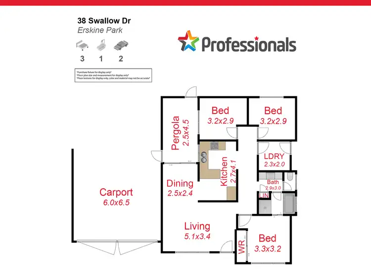 Floorplan of Homely house listing, 38 Swallow Drive, Erskine Park NSW 2759