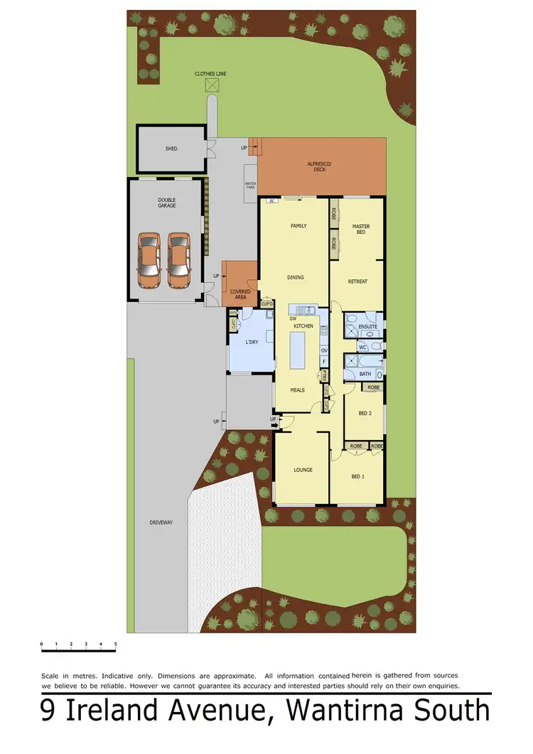 Floorplan of Homely house listing, 9 Ireland Avenue, Wantirna South VIC 3152