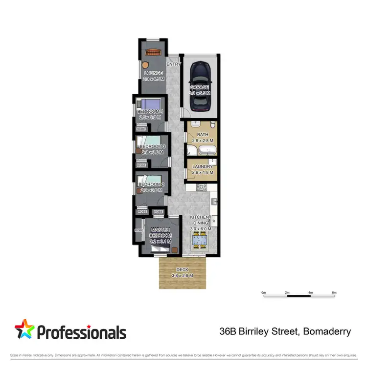 Floorplan of Homely house listing, 36B Birriley Street, Bomaderry NSW 2541