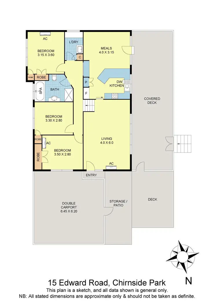 Floorplan of Homely house listing, 15 Edward Road, Chirnside Park VIC 3116