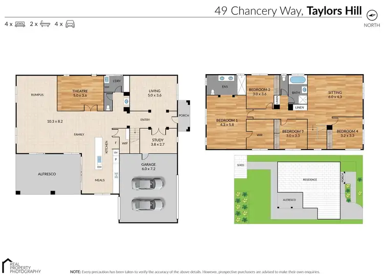 Floorplan of Homely house listing, 49 Chancery Way, Taylors Hill VIC 3037