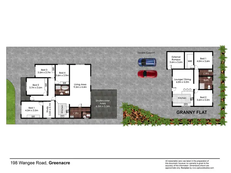 Floorplan of Homely house listing, 198 Wangee Road, Greenacre NSW 2190