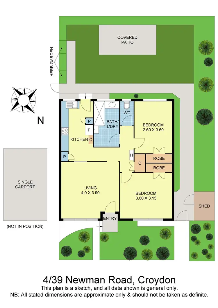 Floorplan of Homely house listing, 4/39 Newman Road, Croydon VIC 3136