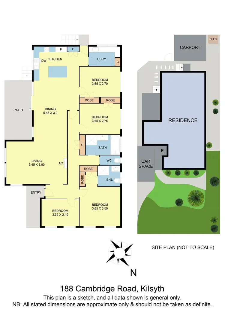 Floorplan of Homely house listing, 188 Cambridge Road, Kilsyth VIC 3137