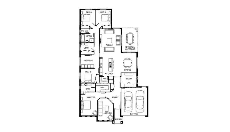 Floorplan of Homely house listing, 12 Victoria Cross Parade, Wodonga VIC 3690