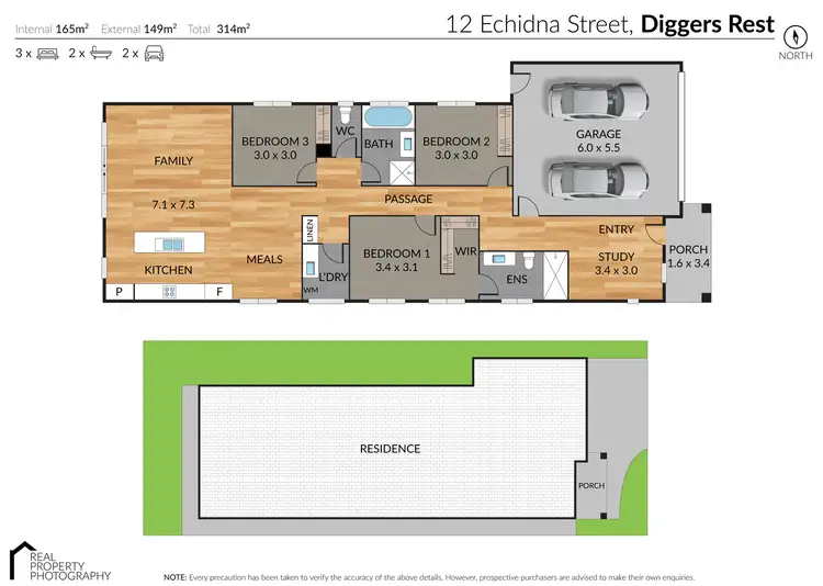 Floorplan of Homely house listing, 12 Echidna Street, Diggers Rest VIC 3427