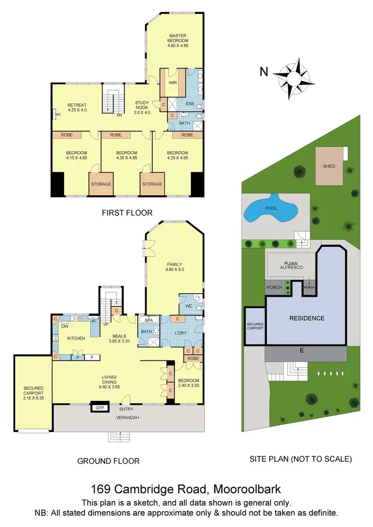 Floorplan of Homely house listing, 169 Cambridge Road, Mooroolbark VIC 3138