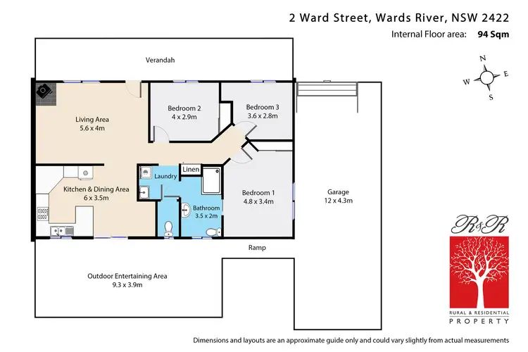 Floorplan of Homely house listing, 2 Ward Street, Wards River NSW 2422