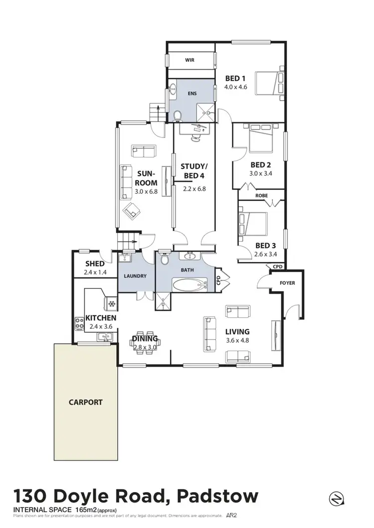 Floorplan of Homely house listing, 130 Doyle Road, Padstow NSW 2211