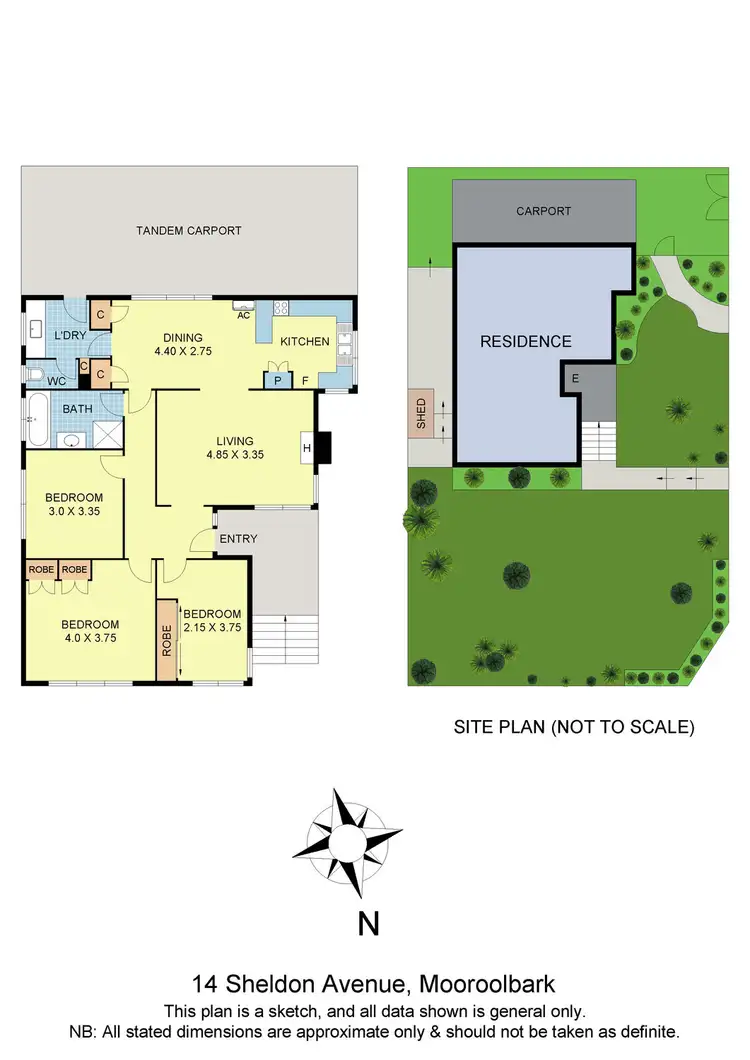 Floorplan of Homely house listing, 1/14 Sheldon Avenue, Mooroolbark VIC 3138