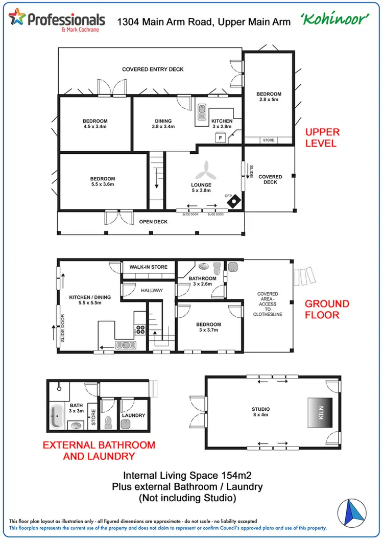 Floorplan of Homely rural property listing, 1304 Main Arm Road, Main Arm NSW 2482