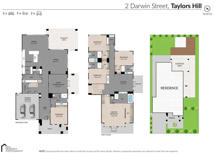 Floorplan of Homely house listing, 2 Darwin Street, Taylors Hill VIC 3037