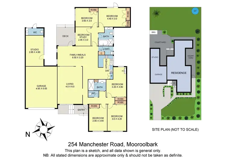 Floorplan of Homely house listing, 254 Manchester Road, Mooroolbark VIC 3138