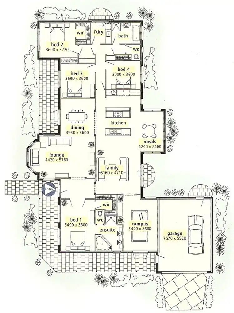 Floorplan of Homely house listing, 87 Goynes Road, Epsom VIC 3551