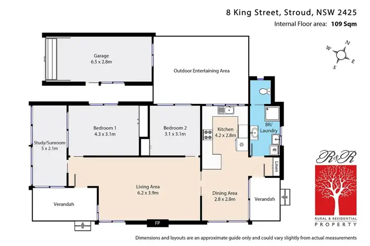 Floorplan of Homely house listing, 8 King Street, Stroud NSW 2425