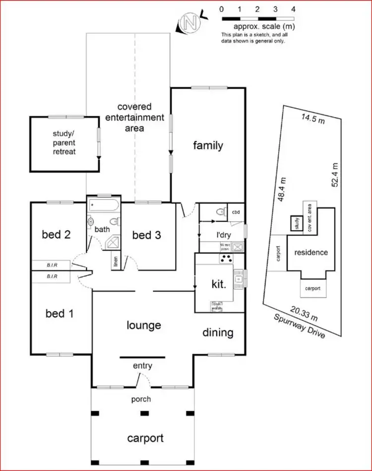 Floorplan of Homely house listing, 542 Spurrway Drive, West Albury NSW 2640