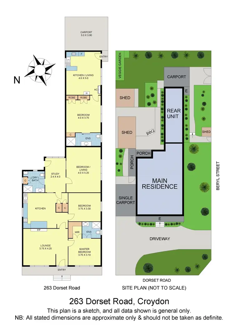 Floorplan of Homely house listing, 263 Dorset Road, Croydon VIC 3136