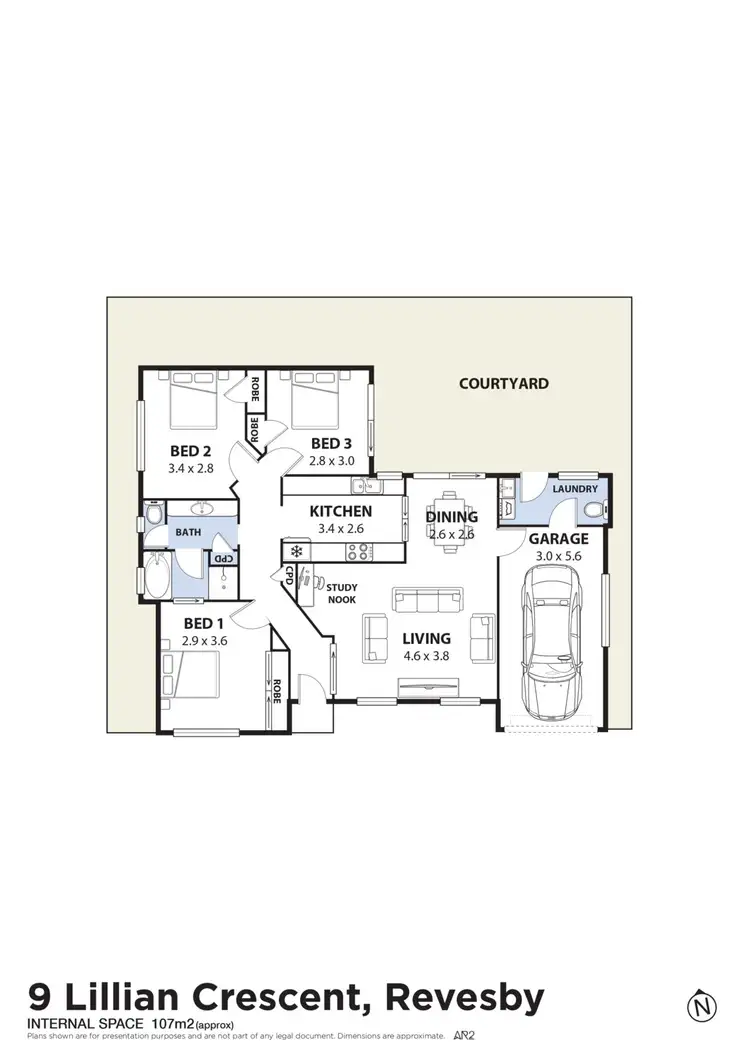 Floorplan of Homely house listing, 9 Lillian Crescent, Revesby NSW 2212