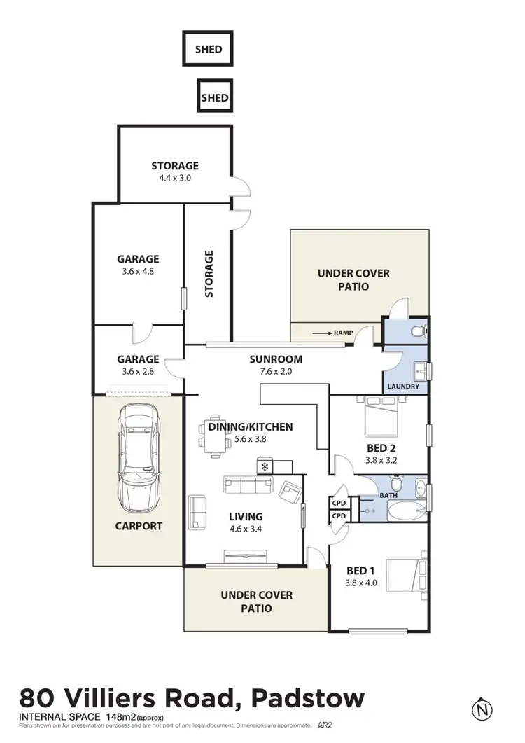 Floorplan of Homely house listing, 80 Villiers Road, Padstow Heights NSW 2211