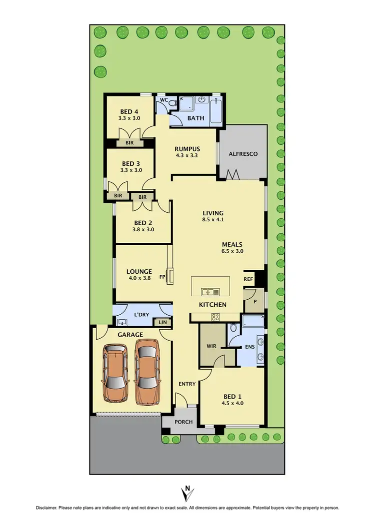 Floorplan of Homely house listing, 16 Asbury Street, Craigieburn VIC 3064