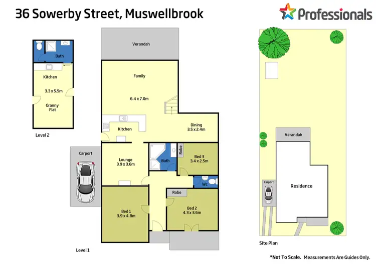 Floorplan of Homely house listing, 36 Sowerby Street, Muswellbrook NSW 2333