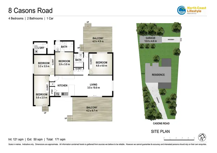Floorplan of Homely house listing, 8 Casons Road, New Brighton NSW 2483