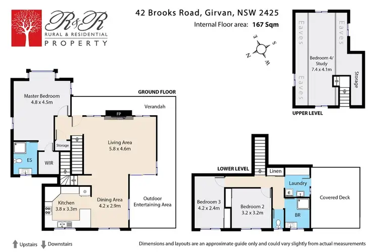 Floorplan of Homely rural property listing, 42 Brooks Road, Girvan NSW 2425