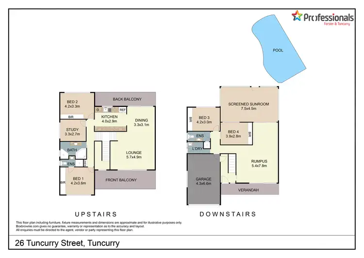 Floorplan of Homely house listing, 26 Tuncurry Street, Tuncurry NSW 2428