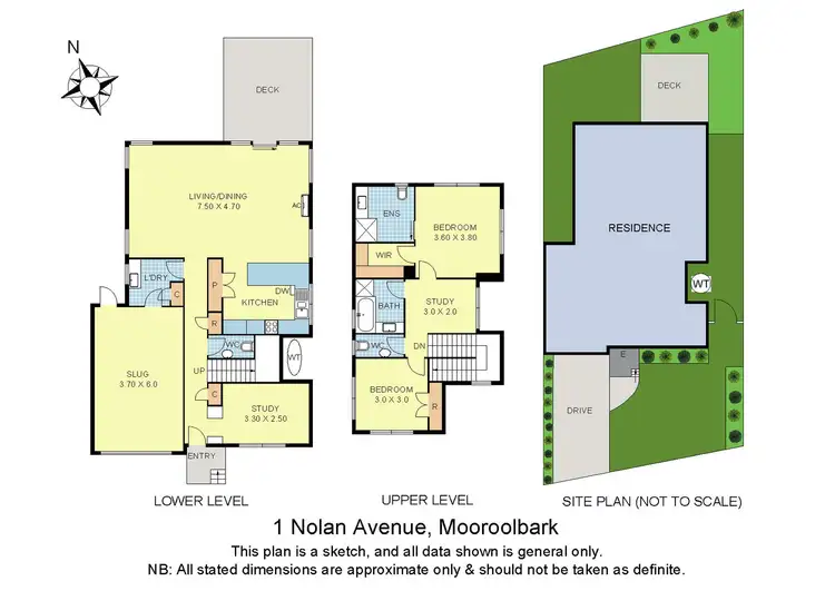 Floorplan of Homely house listing, 1 Nolan Avenue, Mooroolbark VIC 3138