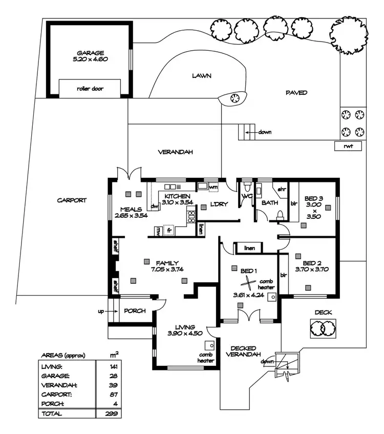 Floorplan of Homely house listing, 49 Riverside Drive, Redwood Park SA 5097