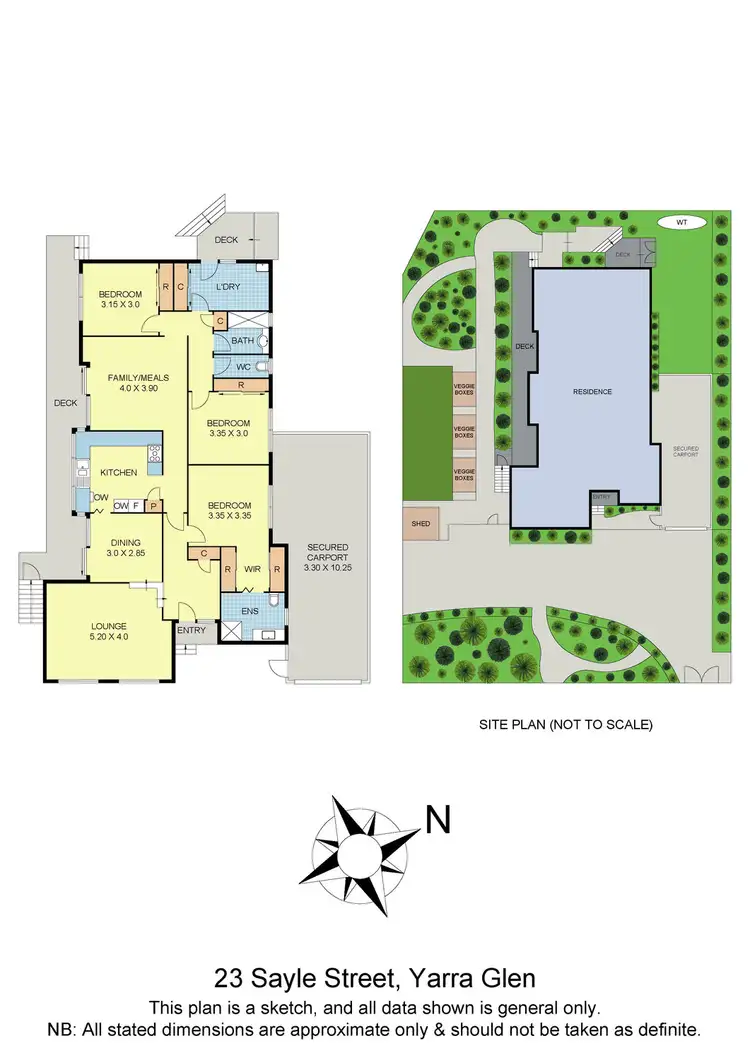 Floorplan of Homely house listing, 23 Sayle Street, Yarra Glen VIC 3775