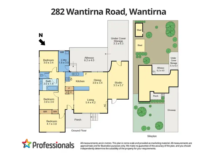 Floorplan of Homely house listing, 282 Wantirna Road, Wantirna VIC 3152