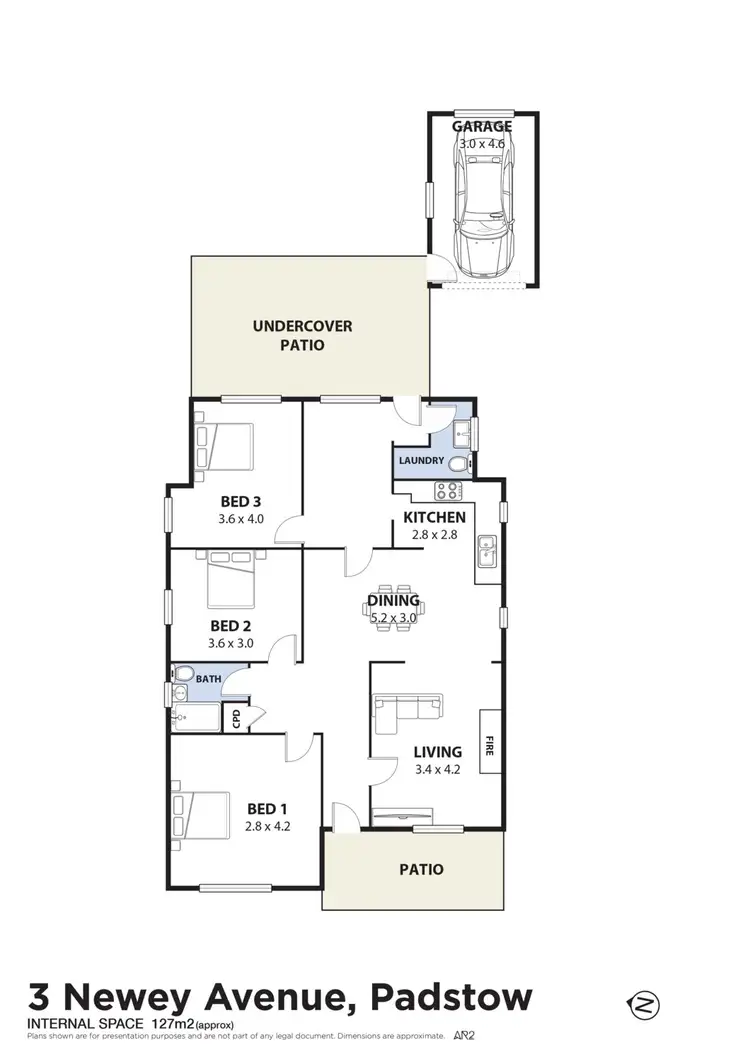 Floorplan of Homely house listing, 3 Newey Avenue, Padstow NSW 2211