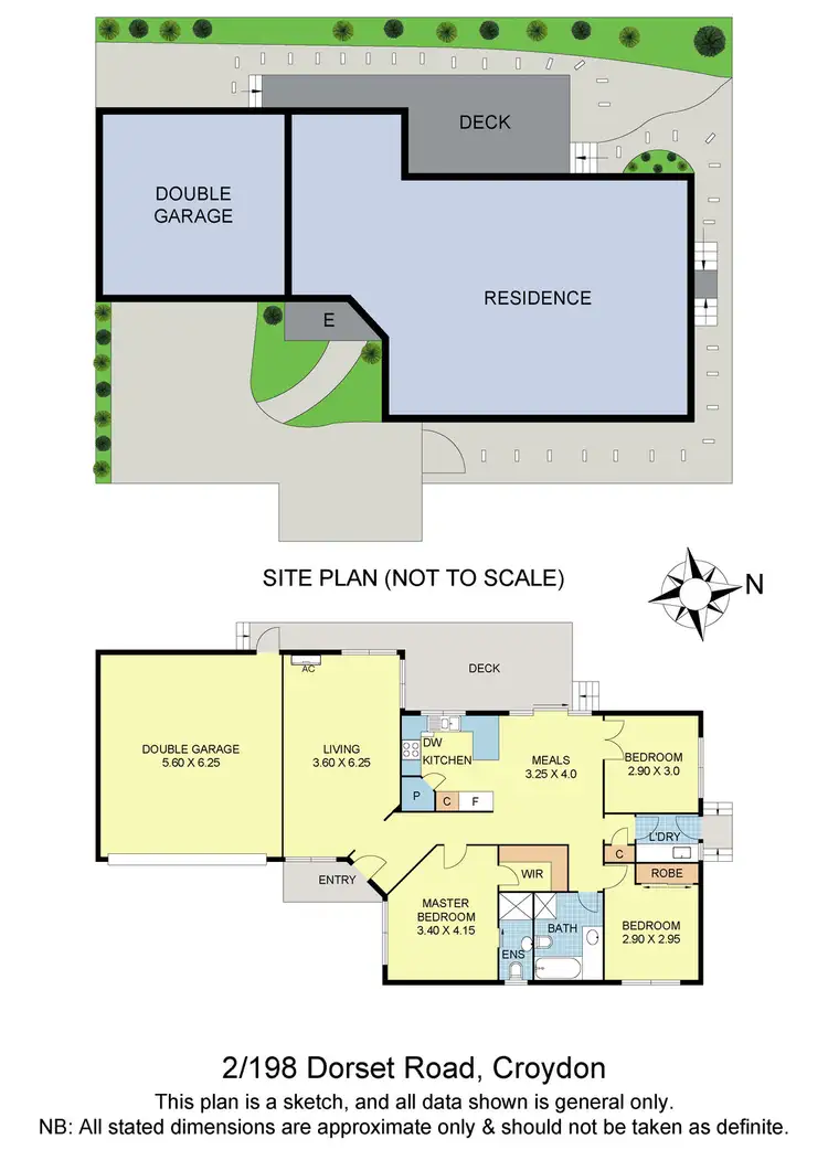 Floorplan of Homely unit listing, 2/198 Dorset Road, Croydon VIC 3136