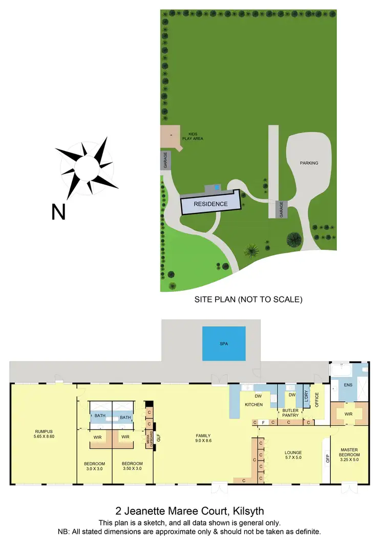 Floorplan of Homely house listing, 2 Jeanette Maree Court, Kilsyth VIC 3137