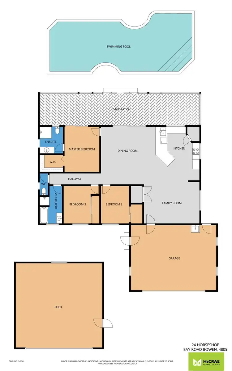 Floorplan of Homely house listing, 24 Horseshoe Bay Road, Bowen QLD 4805