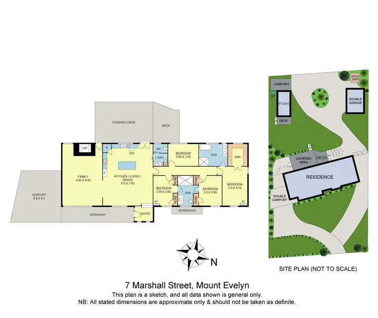 Floorplan of Homely house listing, 7 Marshall Street, Mount Evelyn VIC 3796