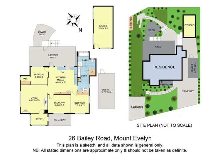 Floorplan of Homely house listing, 26 Bailey Road, Mount Evelyn VIC 3796