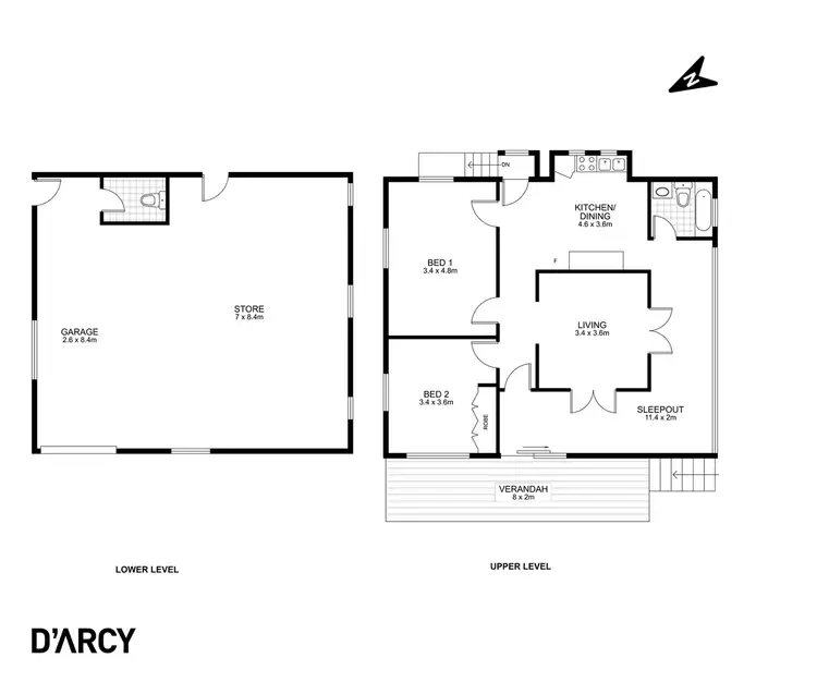 Floorplan of Homely house listing, 9 Vaux Street, Ashgrove QLD 4060