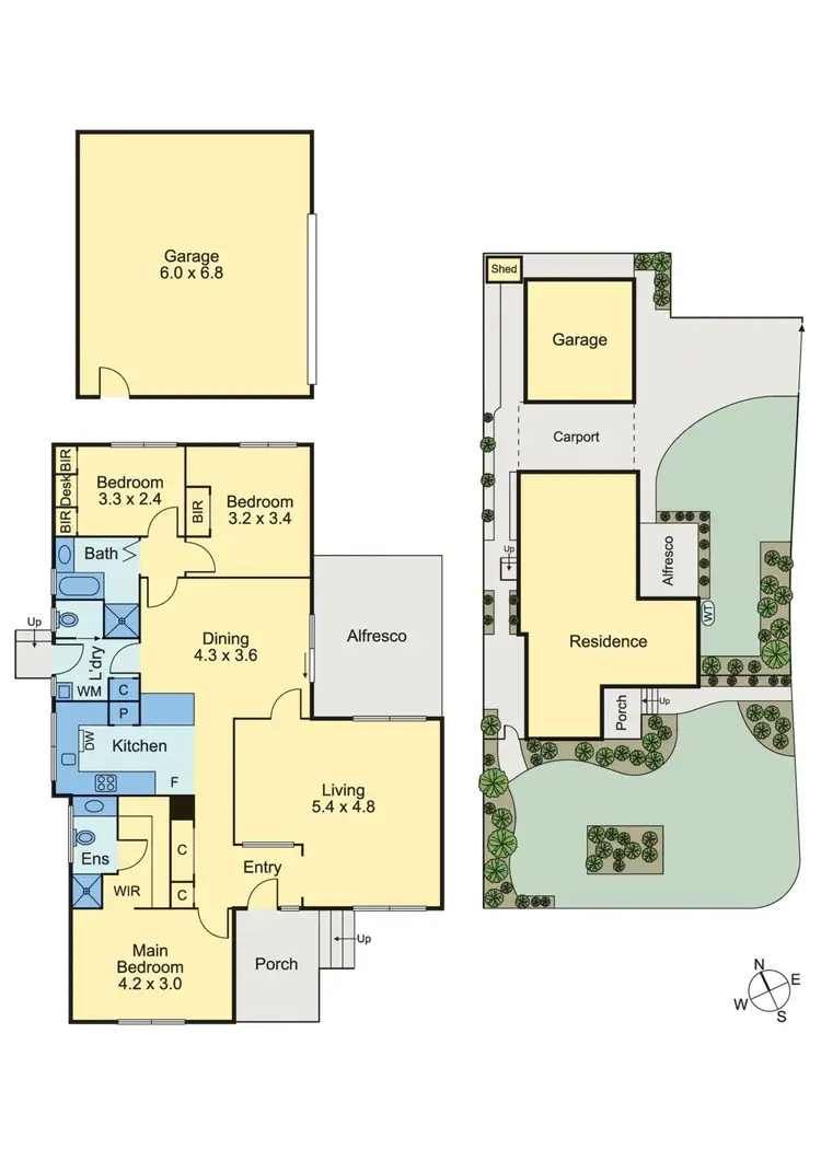 Floorplan of Homely house listing, 1 Carol Street, Scoresby VIC 3179