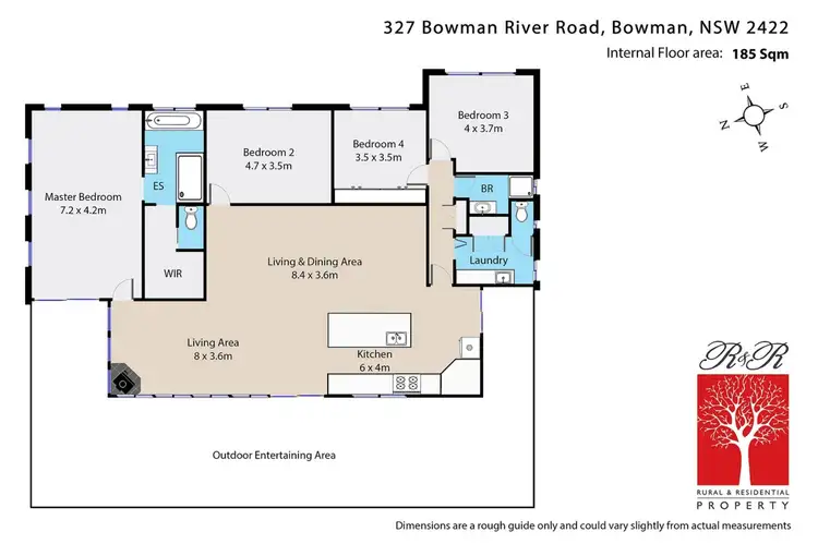 Floorplan of Homely rural property listing, 327 Bowman River Road, Gloucester NSW 2422