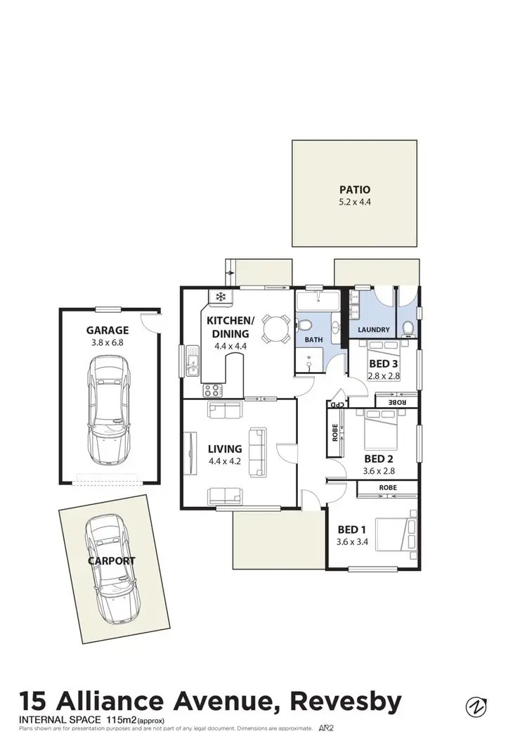 Floorplan of Homely house listing, 15 Alliance Avenue, Revesby NSW 2212