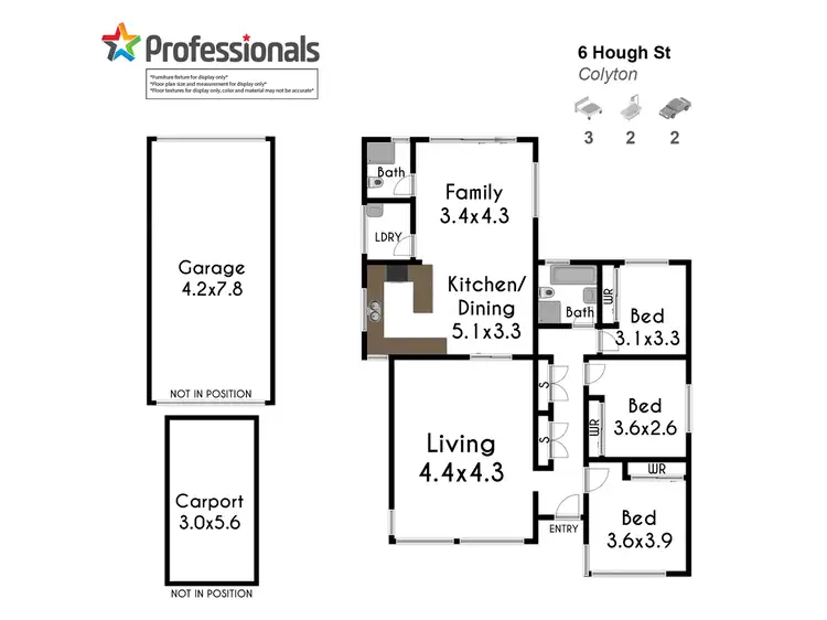 Floorplan of Homely house listing, 6 Hough Street, Colyton NSW 2760