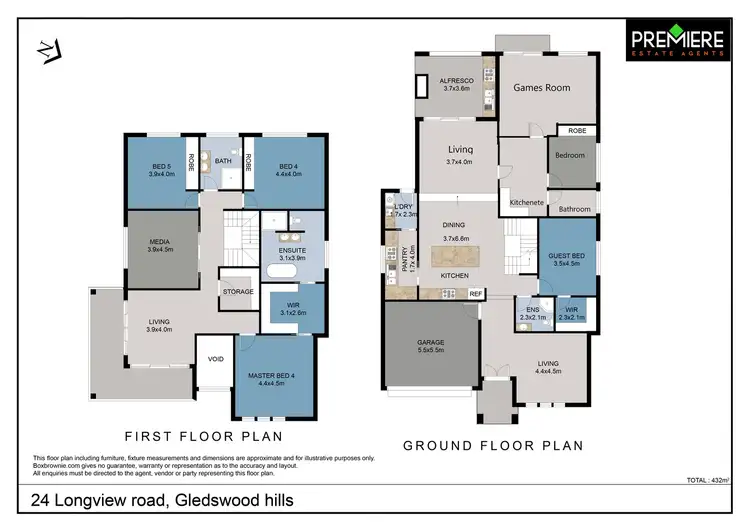 Floorplan of Homely house listing, 24 Longview Road, Gledswood Hills NSW 2557